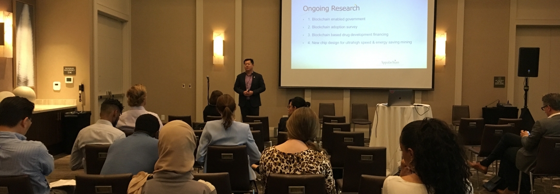 CIS Faculty, Dr. Jason Xiong presents research at Conference 